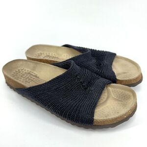 Womens ARCOPEDICO Black Knit Open Back Slip On Comfort Shoes Size EU 39 US 8-8.5